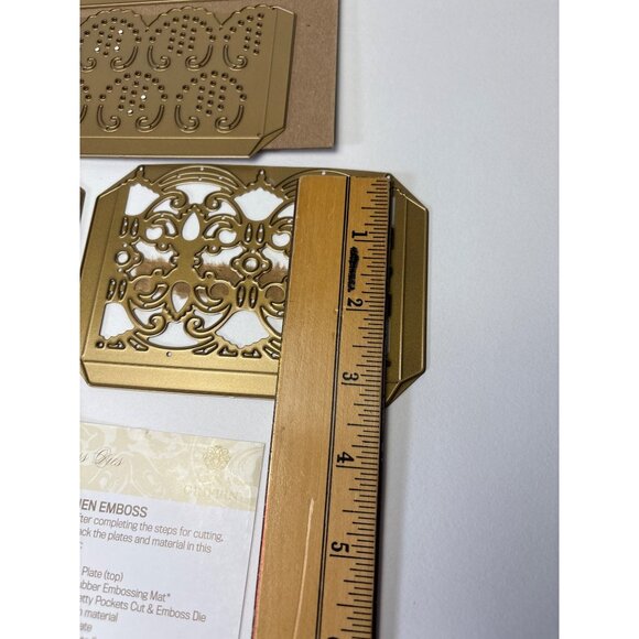 Anna Griffin Pretty Pockets Cut & Emboss Dies Cricut Cuttlebug Crafts - Picture 11 of 15